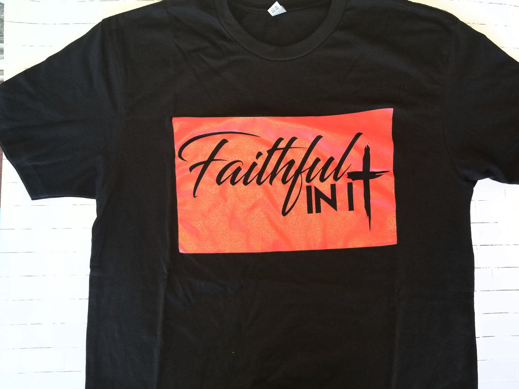 Faithful In It (Black & Red)