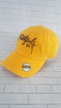 Load image into Gallery viewer, &quot;Faithful In It&quot; Vintage Yellow Dad Hat