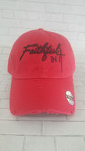 Load image into Gallery viewer, &quot;Faithful In It&quot; Vintage Red Dad Hat