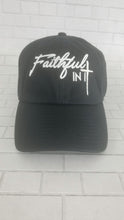 Load image into Gallery viewer, &quot;Faithful In It&quot; Blk &amp; White Dad Hat