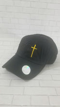 Load image into Gallery viewer, &quot;Faithful In It&quot; Blk &amp; Yellow Hat