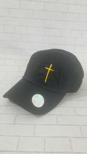 "Faithful In It" Blk & Yellow Hat