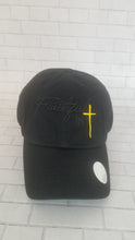 Load image into Gallery viewer, &quot;Faithful In It&quot; Blk &amp; Yellow Hat