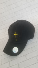 Load image into Gallery viewer, &quot;Faithful In It&quot; Blk &amp; Yellow Hat