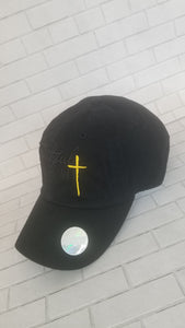 "Faithful In It" Blk & Yellow Hat